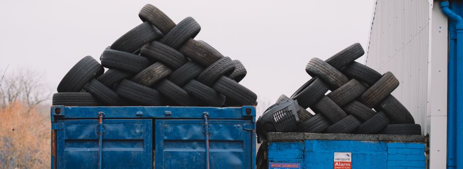 Scrap Tire recycling in Charles City Virginia with Tire Recycling Solutions